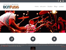 Tablet Screenshot of bcnfusio.cat